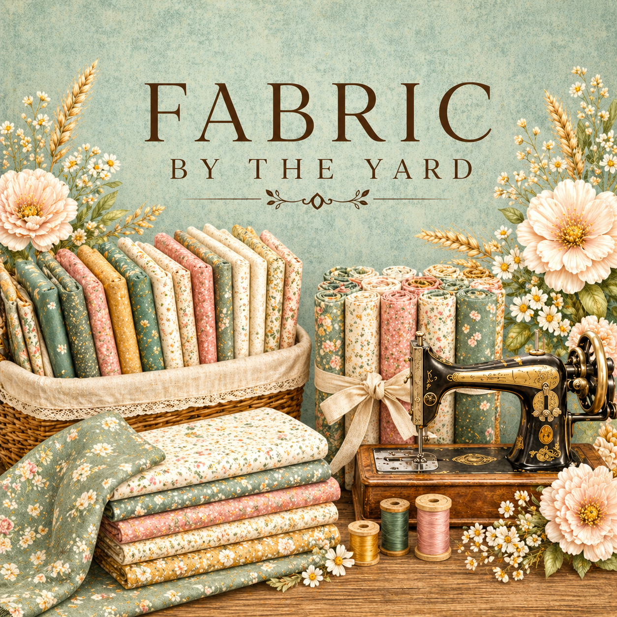 Fabric by the yard from Nuts and Bolts Fabric