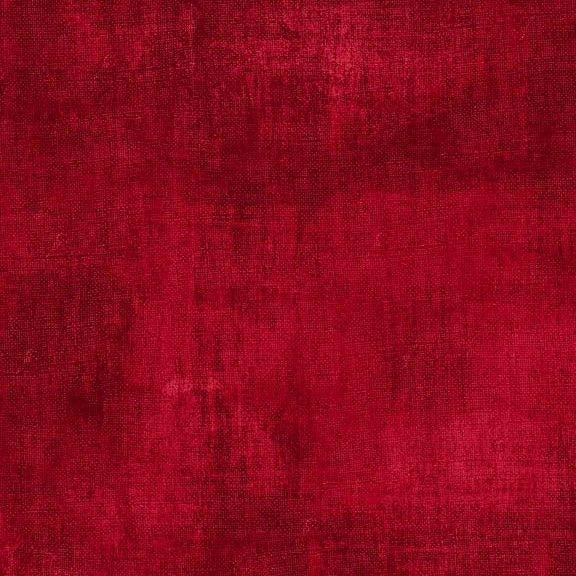 Wilmington Prints - Dry Brush Cherry Fabric – Red Tonal Blender by Danhui Nai