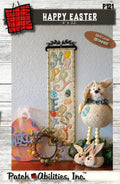 Happy Easter by Julie Wurzer - Wall Hanging Pattern – 6"x22" for Patch Abilities
