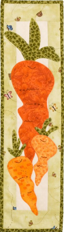 Bunny Bait by Julie Wurzer - Wall Hanging Pattern – 6"x22" for Patch Abilities&nbsp;
