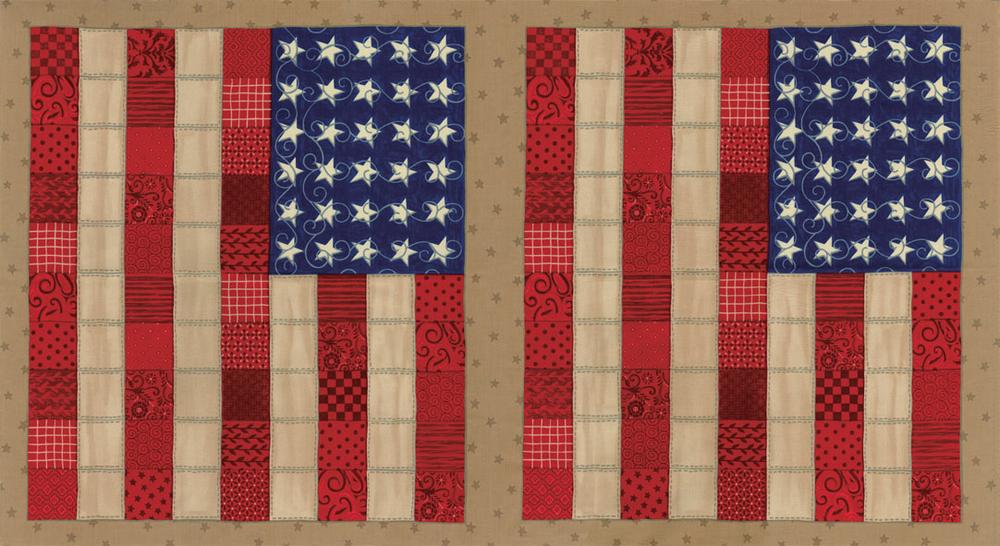 Moda - Sew American-Traditional Panel - 19780 12 - H18