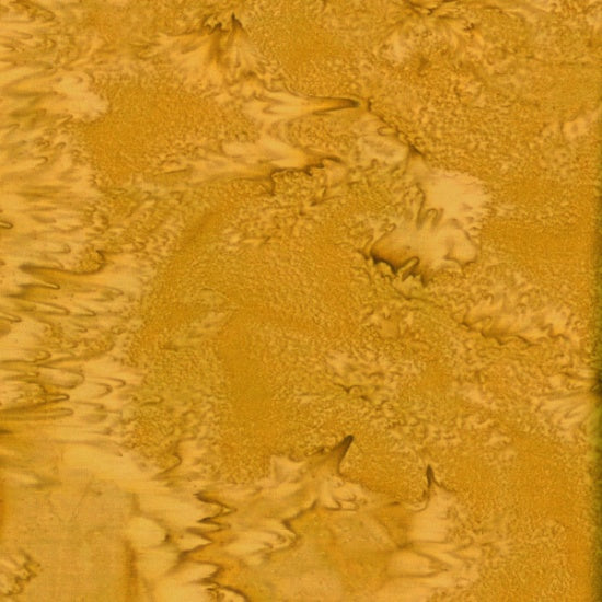 Hoffman Bali Hand-Dyed 1895 Dijon Fabric – Yellow Batik Blender