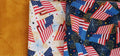 PATRIOTIC Envelope Pillow KIT/2 Pillow Covers/FLAGS  - 16 x 16