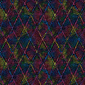 Wilmington Prints Essentials Diamond Dots Black/Multi Fabric – 108" Wide Quilt Backing