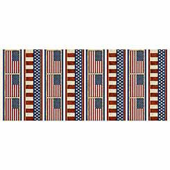 QT Fabrics American Spirit Flag Stripe in Red Fabric – by Morris Creative Group