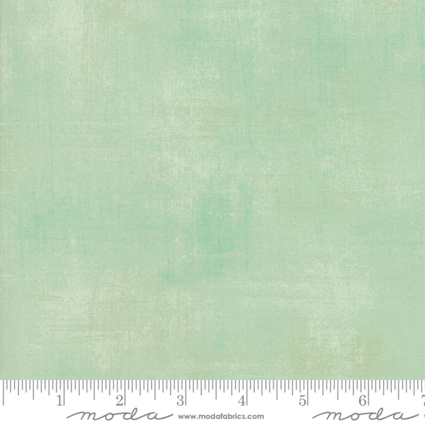 Moda Grunge Basics Feldspar Fabric – Light Green Blender by BasicGrey