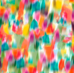 QT Fabrics Tree Dance Multi Fabric – Multicolor Abstract Blender by Morris Creative Group