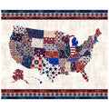 AMERICAN TAPESTRY - USA PANEL Tapestry Map - 30863-X -  H-11