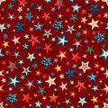 QT Fabrics American Tapestry Patriotic Stars Brick Red Fabric – Patriotic Star Print by Dan Morris