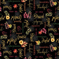 Wilmington - Autumn Light - Word Tossed/Black -  32107-957