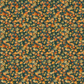 Wilmington Prints - Glorious Fall - Blue Leaves Fabric – Foliage Print by Nancy Mink