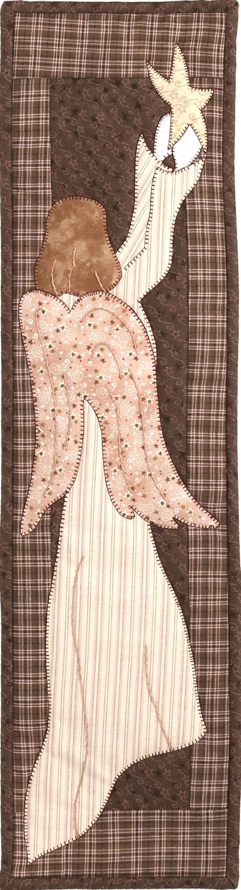 Angel of Joy by Julie Wurzer - Wall Hanging Pattern – 6"x23" for Patch Abilities