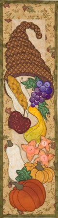 Cornacopia by Julie Wurzer - Wall Hanging Pattern – 6"x22" for Patch Abilities