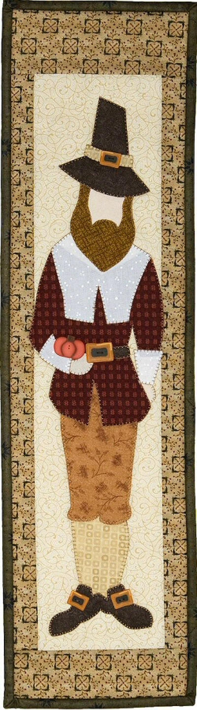 Give Thanks “Him” by Julie Wurzer - Wall Hanging Pattern – 6"x22" for Patch Abilities
