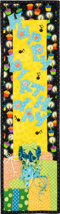 Happy Birthday by Julie Wurzer - Wall Hanging Pattern – 6"x21" for Patch Abilities