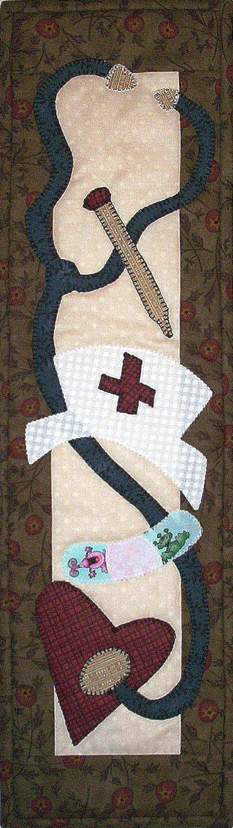 Nursing by Julie Wurzer - Wall Hanging Pattern – 6"x19" for Patch Abilities
