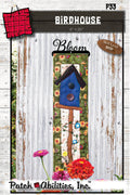 Birdhouse by Julie Wurzer - Wall Hanging Pattern – 6"x19" for Patch Abilities
