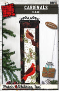 Cardinals by Julie Wurzer - Wall Hanging Pattern – 6"x22" for Patch Abilities