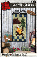 Campfire Goodies by Julie Wurzer - Wall Hanging Pattern with Buttons – 6"x12" for Patch Abilities