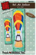 Hot Air Balloon by Julie Wurzer - Wall Hanging Pattern – 6"x22" for Patch Abilities