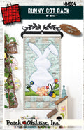 Bunny Got Back by Julie Wurzer - Wall Hanging Pattern – 6"x12" for Patch Abilities