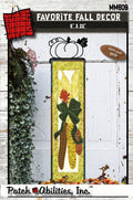 Favorite Fall Decor by Julie Wurzer - Wall Hanging Pattern – 6"x22" for Patch Abilities