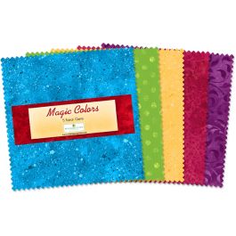 Wilmington - Magic Color - Charm Pack-42 - 5" Square - 507-14-507