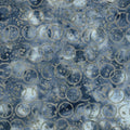 Island Batik Missing You Blue Marine Fabric – Blue Ink Splat Batik by Terri Vanden Bosch and Lizard Creek Quilting