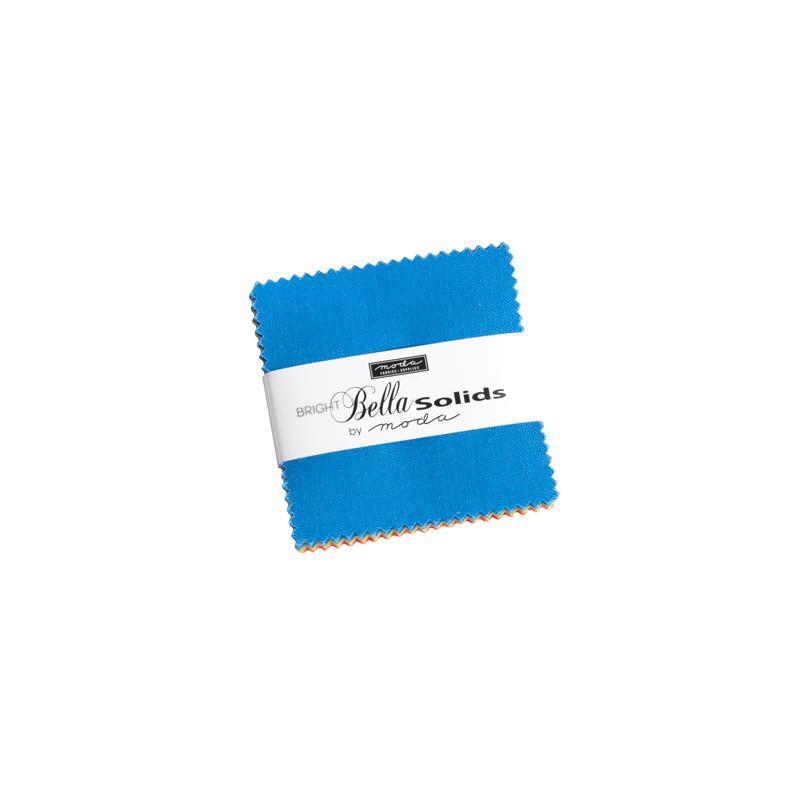 Moda Bella Solids - Mini Charm - 42 Piece 2.5" Squares