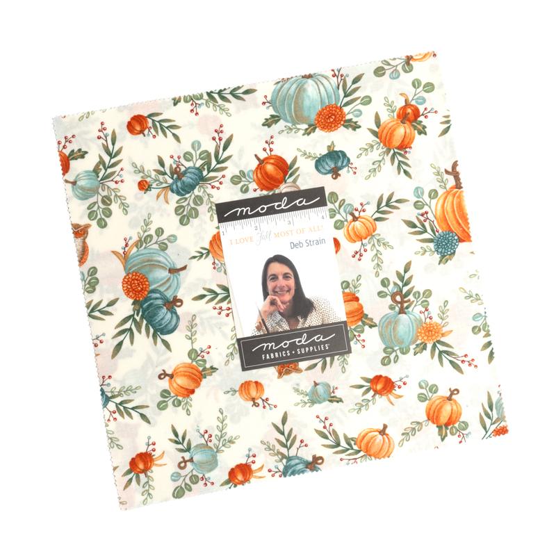Moda - I Love Fall Most of All-Deb Strain - Layer Cake/42- 10x10 Squares - 56140LC