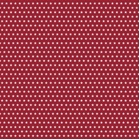 Wilmington Prints Hearts’ Anthem Stars All Over in Red Fabric – by Stephanie Marrott