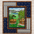 Adventure is Calling Quilt Kit – Storyteller Pattern – 67" x 74" – Explore More by Andi Metz
