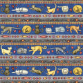 Henry Glass - All You Need is Love & A Cat - Border Print/Blue - 9908-79