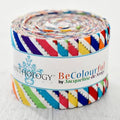 2.5in Strips Candycane (Bias) BeColourful 26pcs/bundle