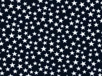 Choice Fabrics - 108" Wide Quilt Backing - Patriotic/Small White Stars on Navy - 49524-A04
