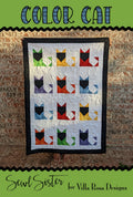 COLOR CAT - Quilt - Villa Rosa - 32 x 48" / Optional Border 36 x 52" - 2.5" Strips