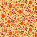 Michael Miller - Autumn Breeze - Pumpkins/Floral - 12312-BUTT