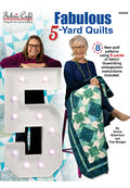 Fabulous 5-Yard Quilts Book – 8 Quilt Patterns by Donna Robertson & Fran Morgan from Fabric Café