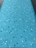 FIGO Fabrics - Glasshouse - Tiny Clippings Blue - Fabric by Emily Taylor