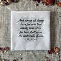 23 Wedding-themed Bible Verse Quilt Squares- Precut 3.5in squares - Carlson Homestead Quilting
