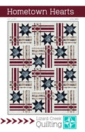 Hometown Hearts Quilt Pattern (63" x 83") by Terri Vanden Bosch from Lizard Creek Quilting