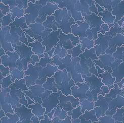 QT Wild Bison Lightning Sky/Blue Fabric – Blue Blender by QT Fabrics