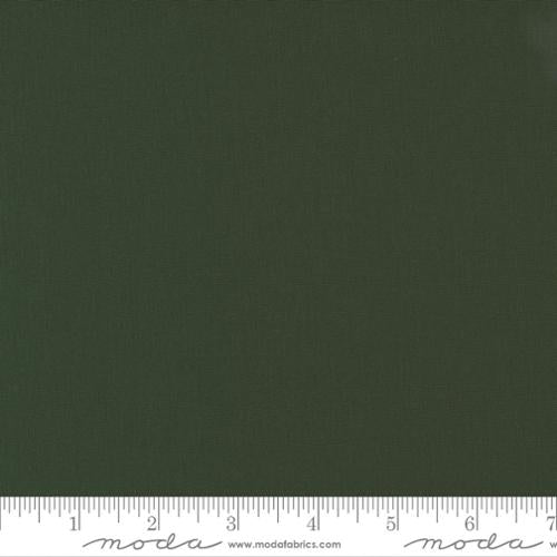 Moda - Bella Solids - Pine Fabric – Dark Green Blender by Moda