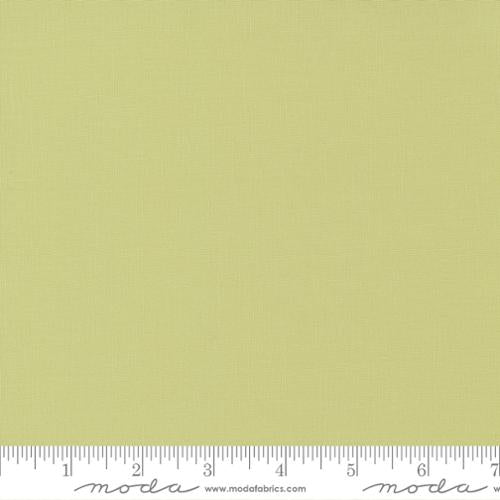Moda - Bella Solids - Celery Fabric – Light Green Blender by Moda