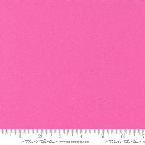 Moda - Bella Solids - Peony Fabric – Pink Blender by Moda