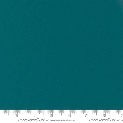 Moda - Bella Solids - Dark Teal Fabric – Aqua Blender by Moda