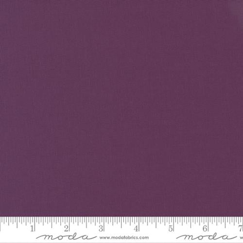 Moda - Bella Solids - Eggplant Fabric – Purple Blender by Moda
