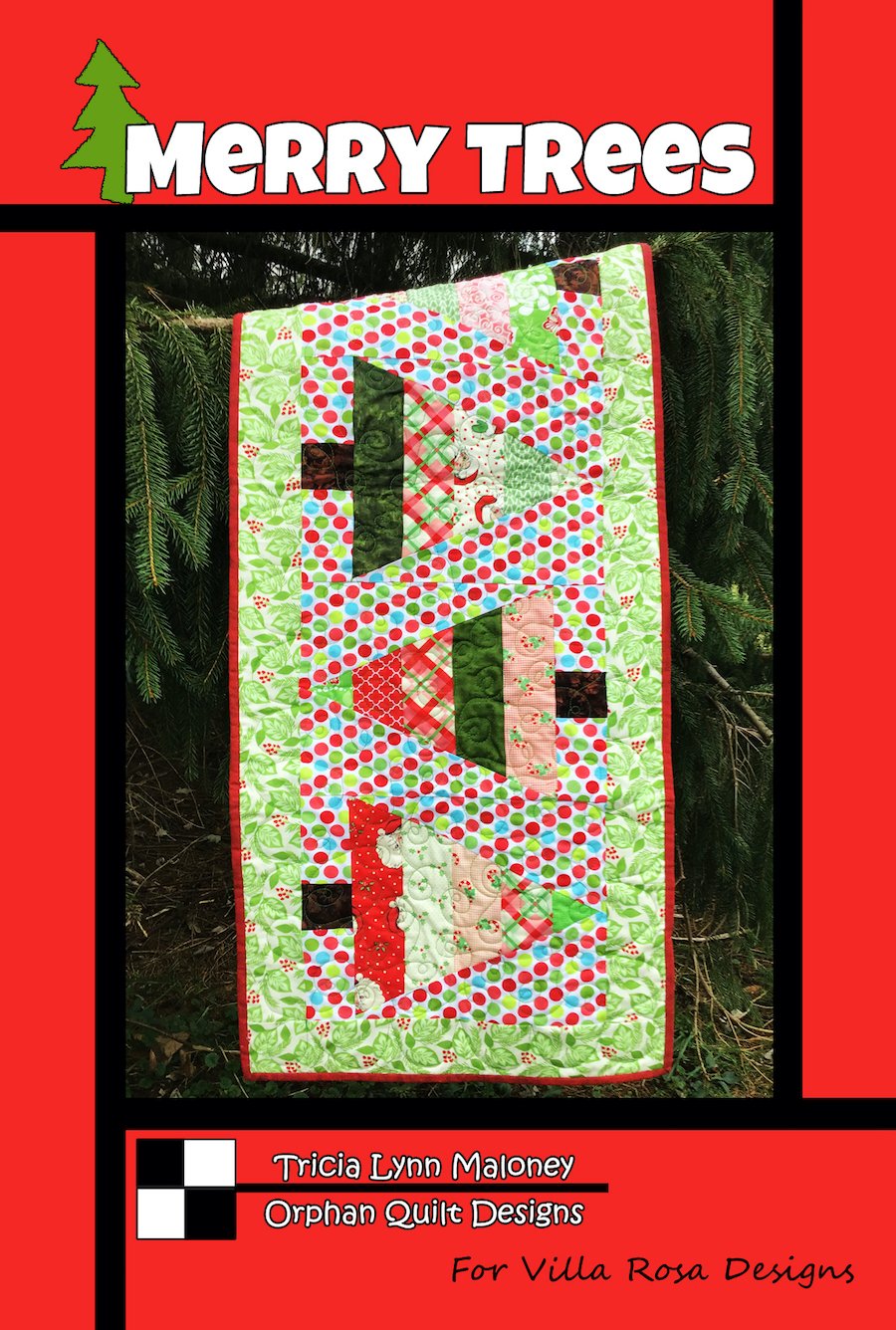Merry Trees TABLE RUNNER KIT - Villa Rosa - 17 x 55