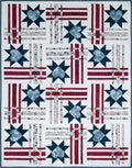 Hometown Hearts Quilt Kit Featuring Missing You Batiks by Lizard Creek Quilting for Island Batiks - 63"x83"