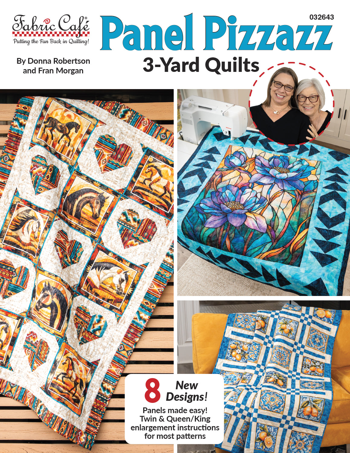 Panel Pizzazz 3-Yard Quilts Book from Fabric Café